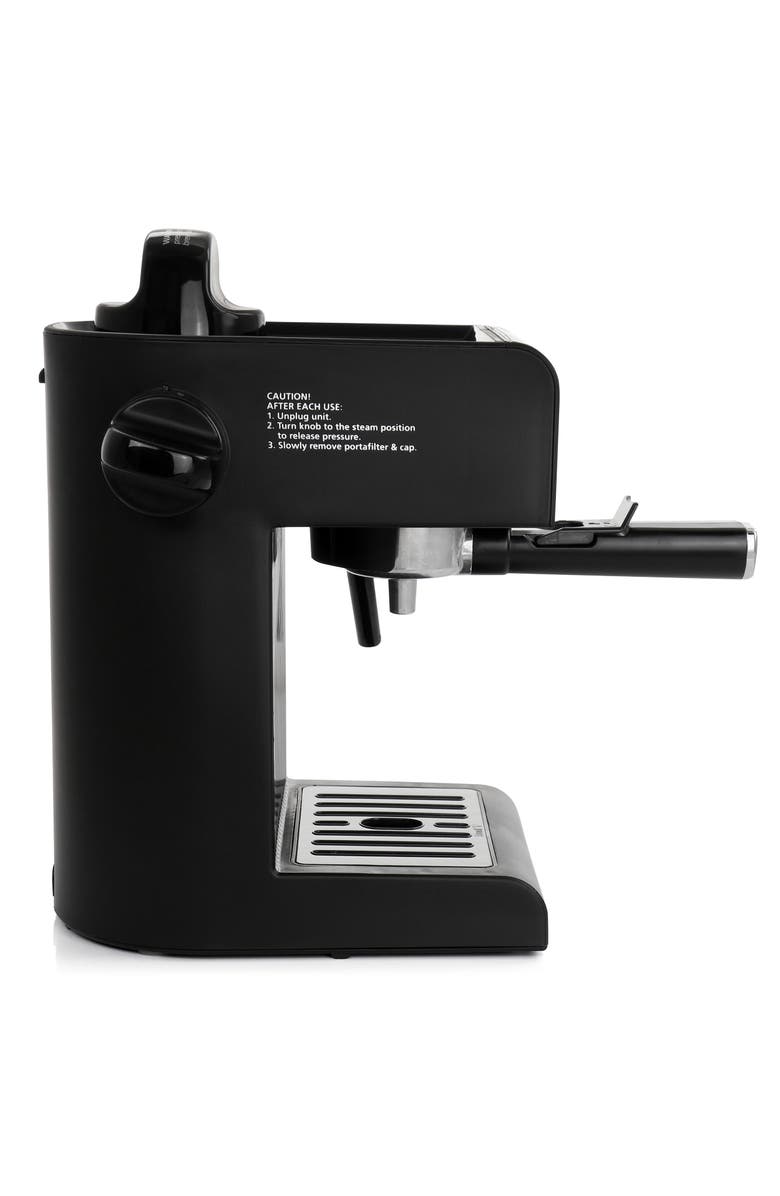 Mr. Coffee Espresso, Cappuccino and Latte Maker, Alternate, color, Black
