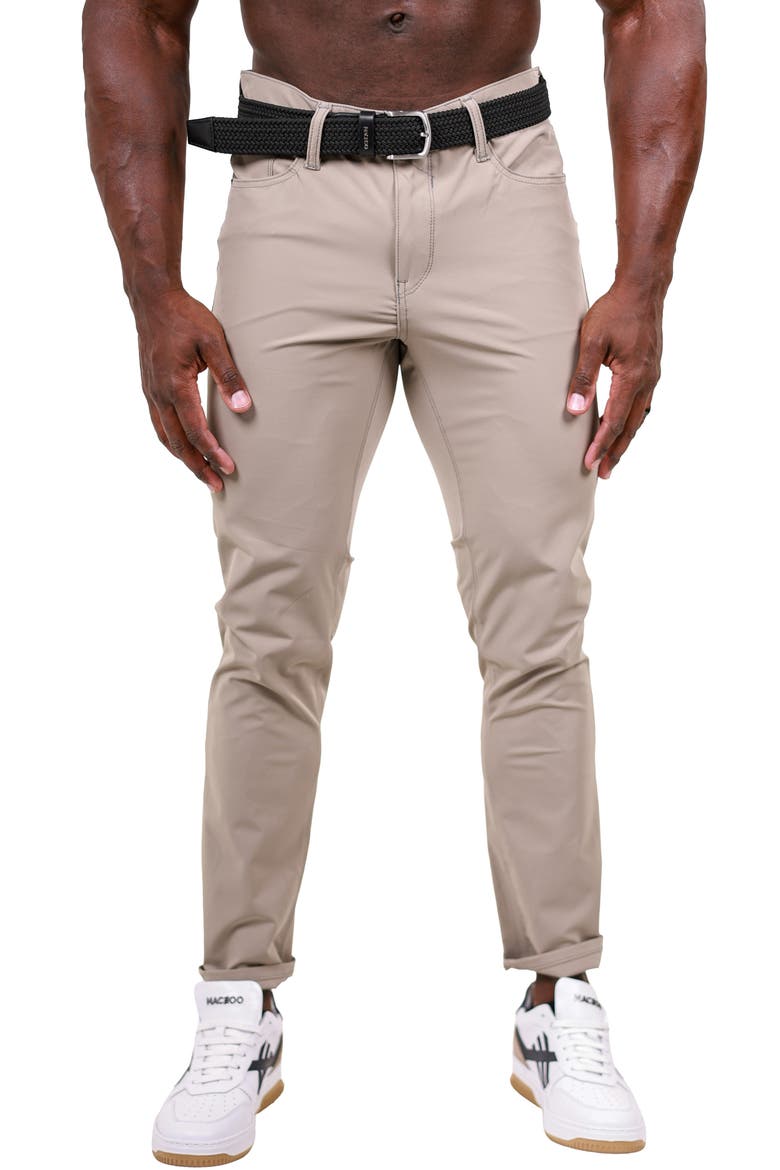 Marthyr Slim Fit Pants, Main, color, GREY