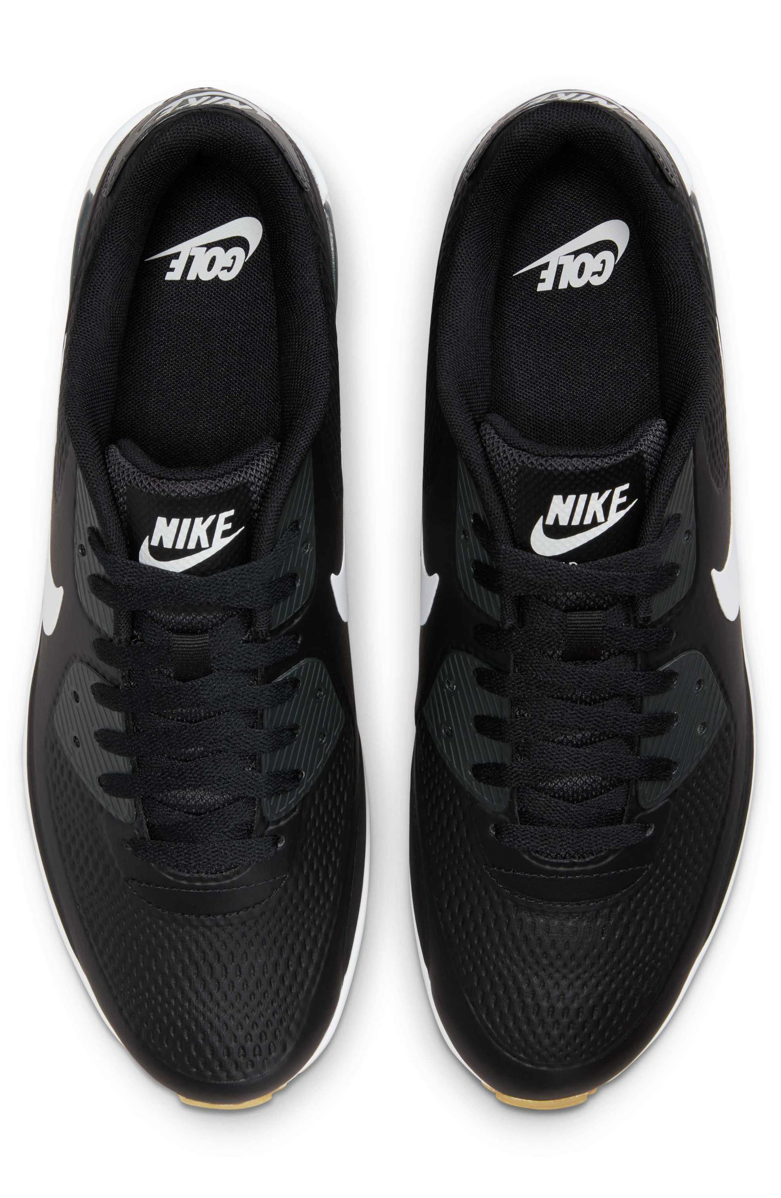 Nike Air Max 90 Sneaker, Alternate, color, Black/ White