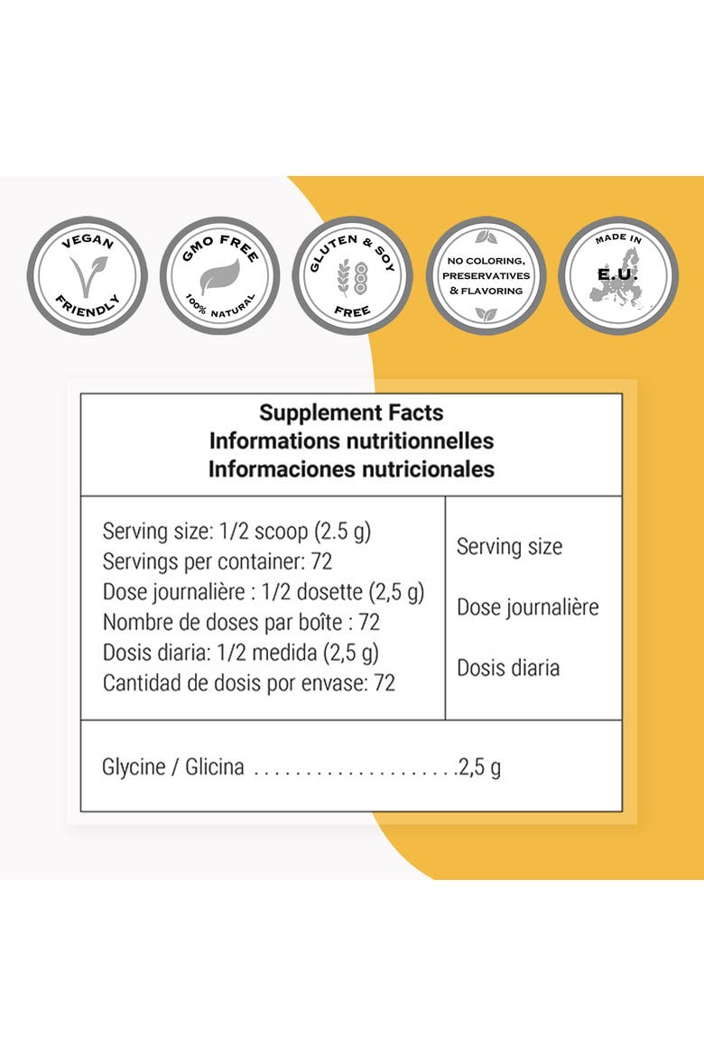 Glycine Supplement, Alternate, color, None
