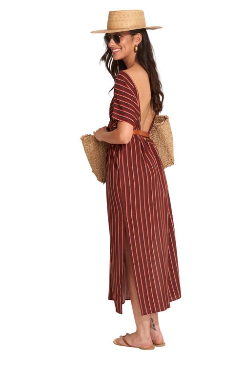 Gottex Beach Life Talya Open Back Swim Cover Up Kaftan In Multi