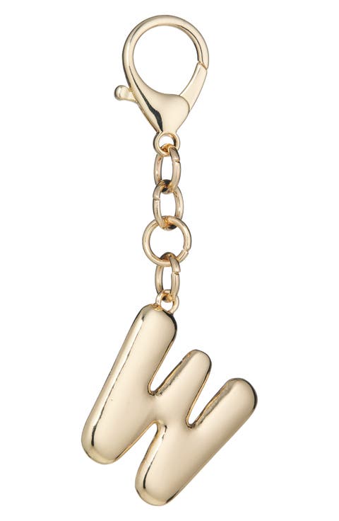 Bubble Initial Bag Charm