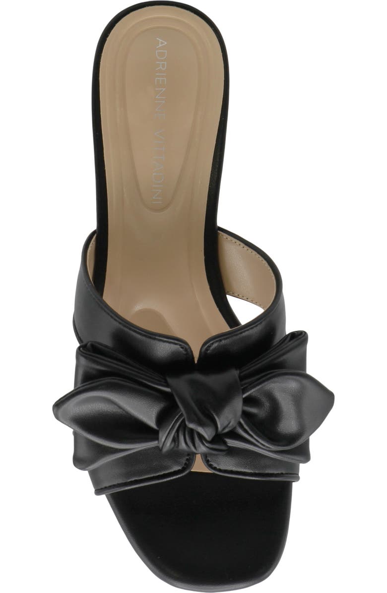 Adrienne Vittadini Arnoldo Slide Sandal, Alternate, color, Black Mesh