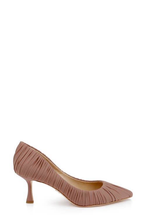 Badgley Mischka Collection Verity Pointed Toe Pump In Nude