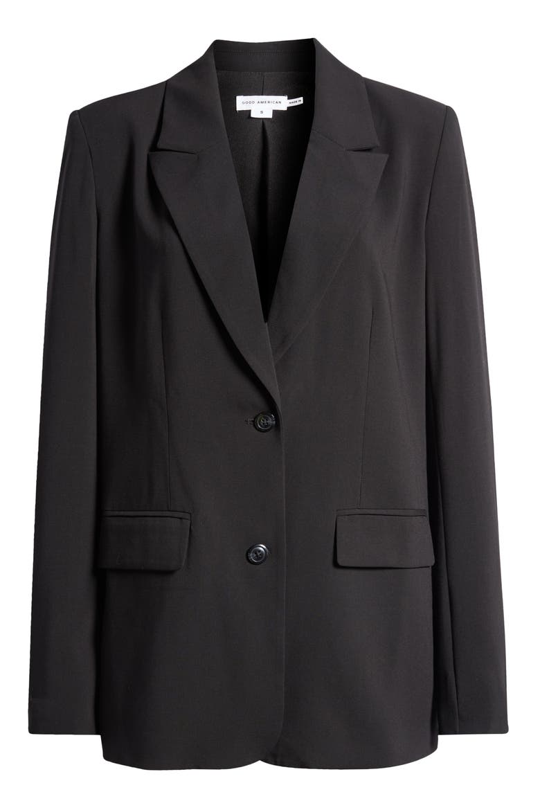 Oversize Suiting Blazer, Alternate, color, BLACK001