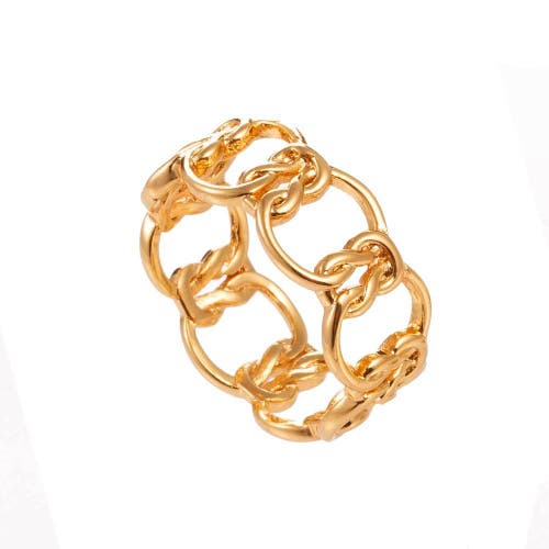 Hollywood Sensation Love Knot Ring Commitment Ring In Gold