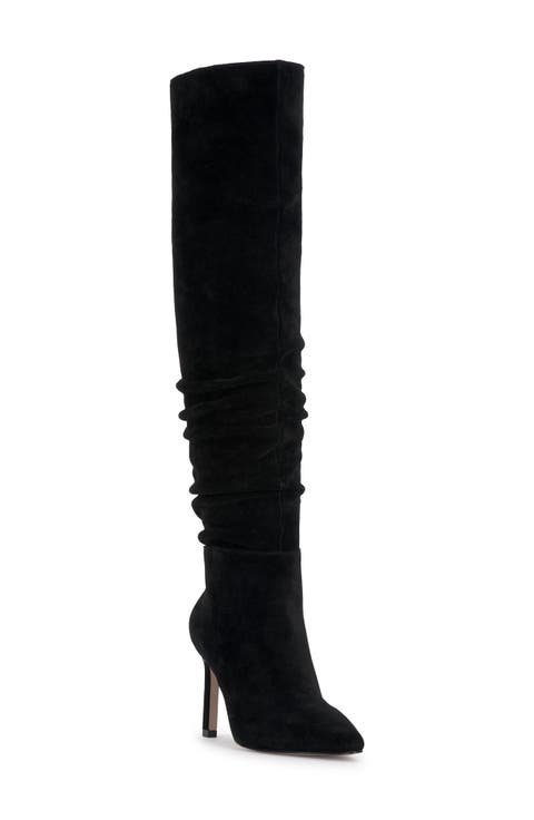Emetta Pointed Toe Over the Knee Boot (Women) (Regular & Wide Calf)