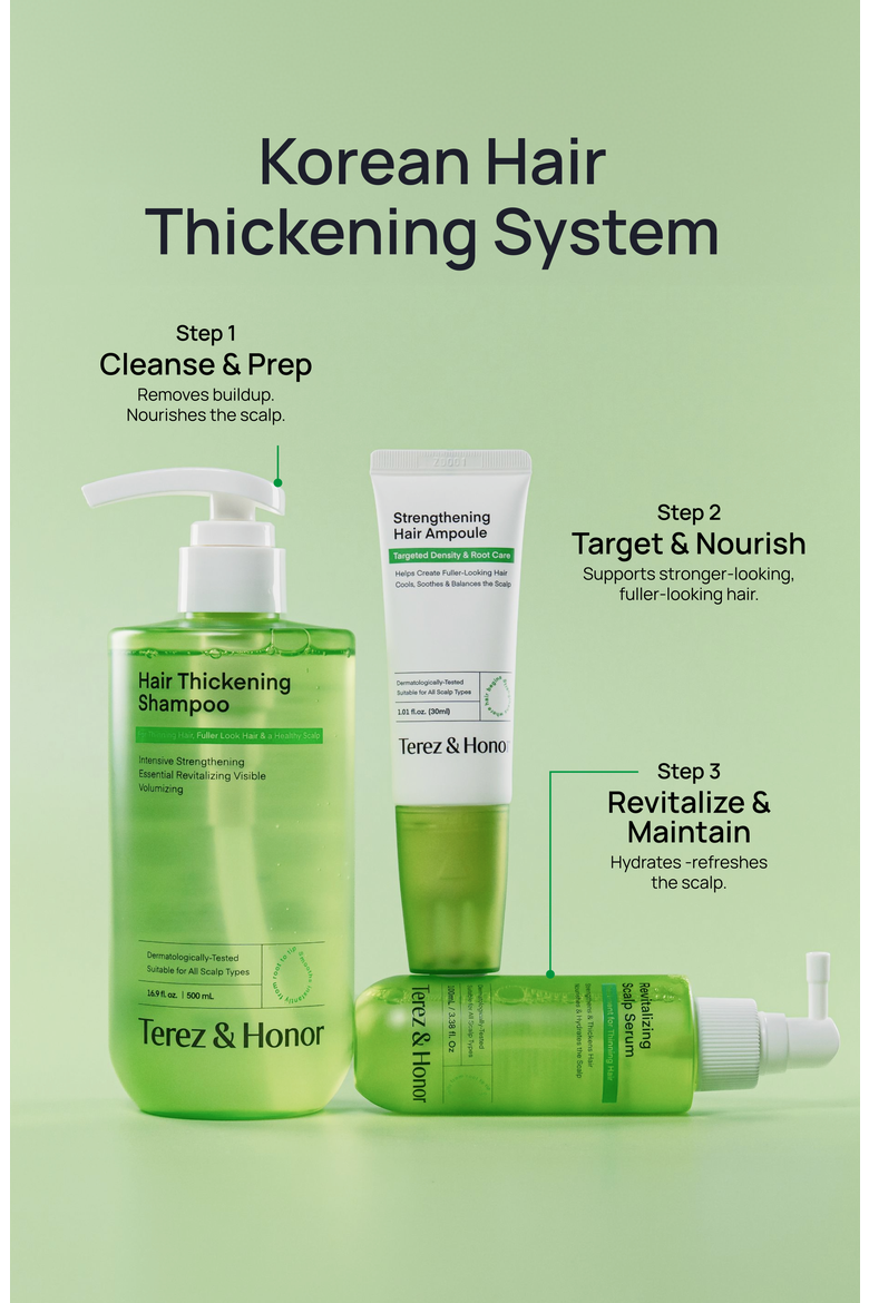 Hair Thickening Shampoo, Alternate, color, Green