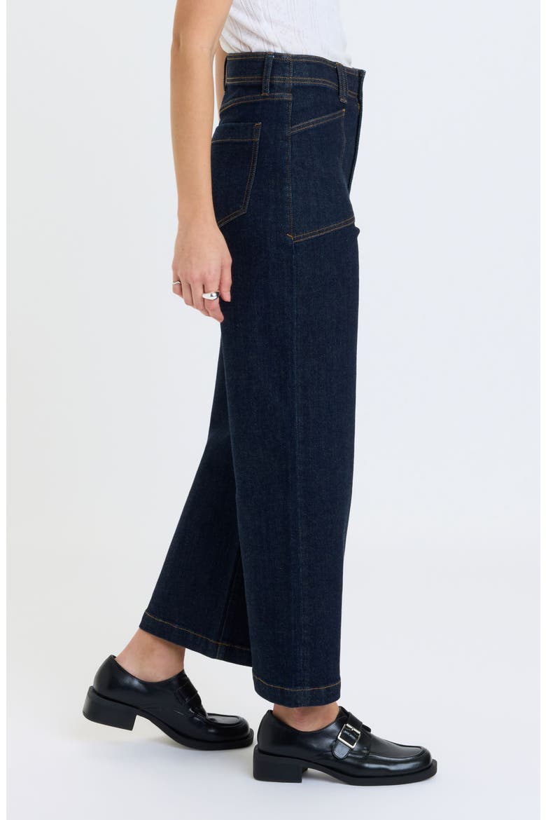 Valley Girl Wide Leg Jeans, Alternate, color, RINSE