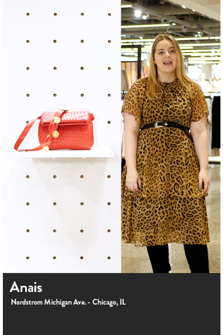 The Fold Padded Intrecciato Leather Crossbody Bag video