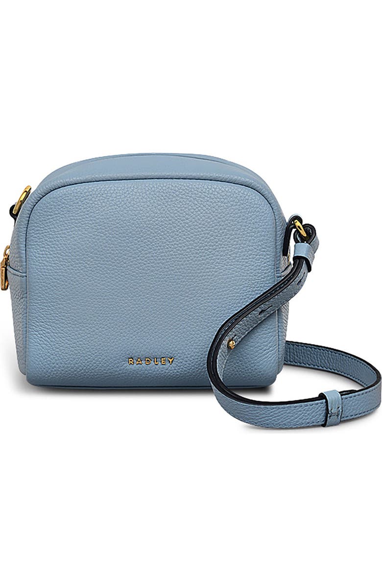 Radley The Daily Small Zip Around Crossbody Bag, Main, color, Smoke Blue