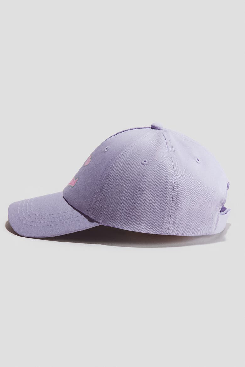 Cotton Cap, Alternate, color, Light purple/Lilo & Stitch