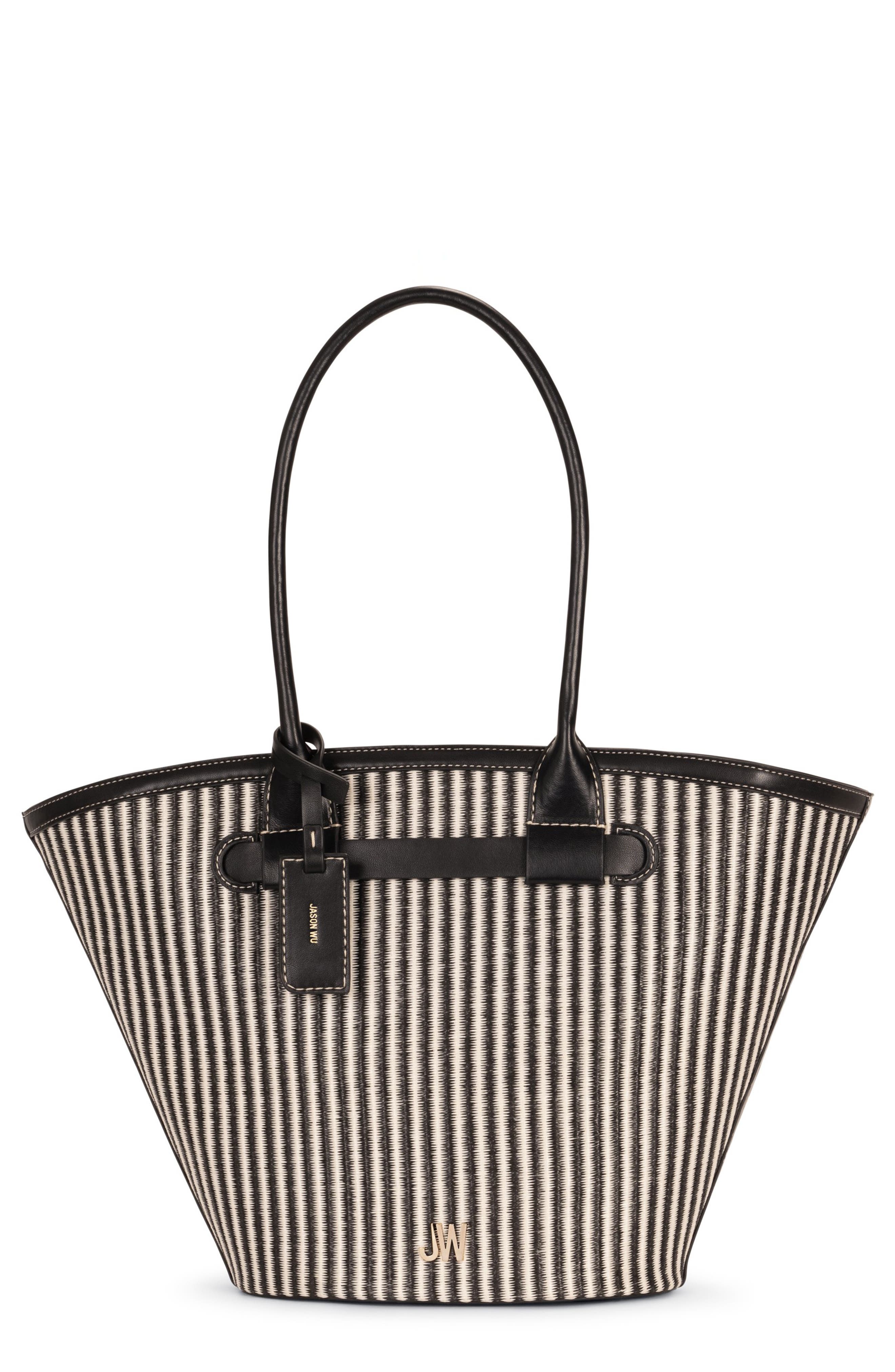 JASON WU Greta Large Straw Tote Bag, Main, color, 