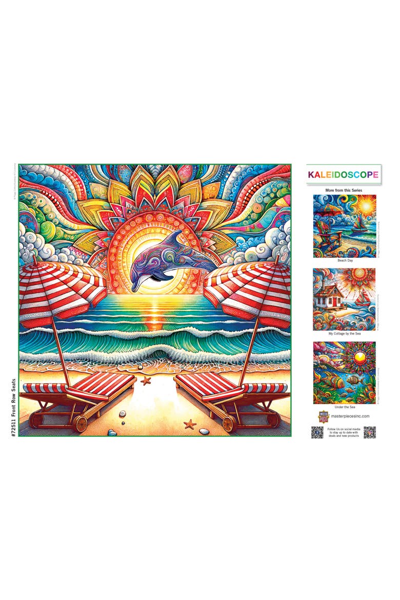 Front Row Seats 1000 Piece Jigsaw Puzzle, Alternate, color, Multicolor