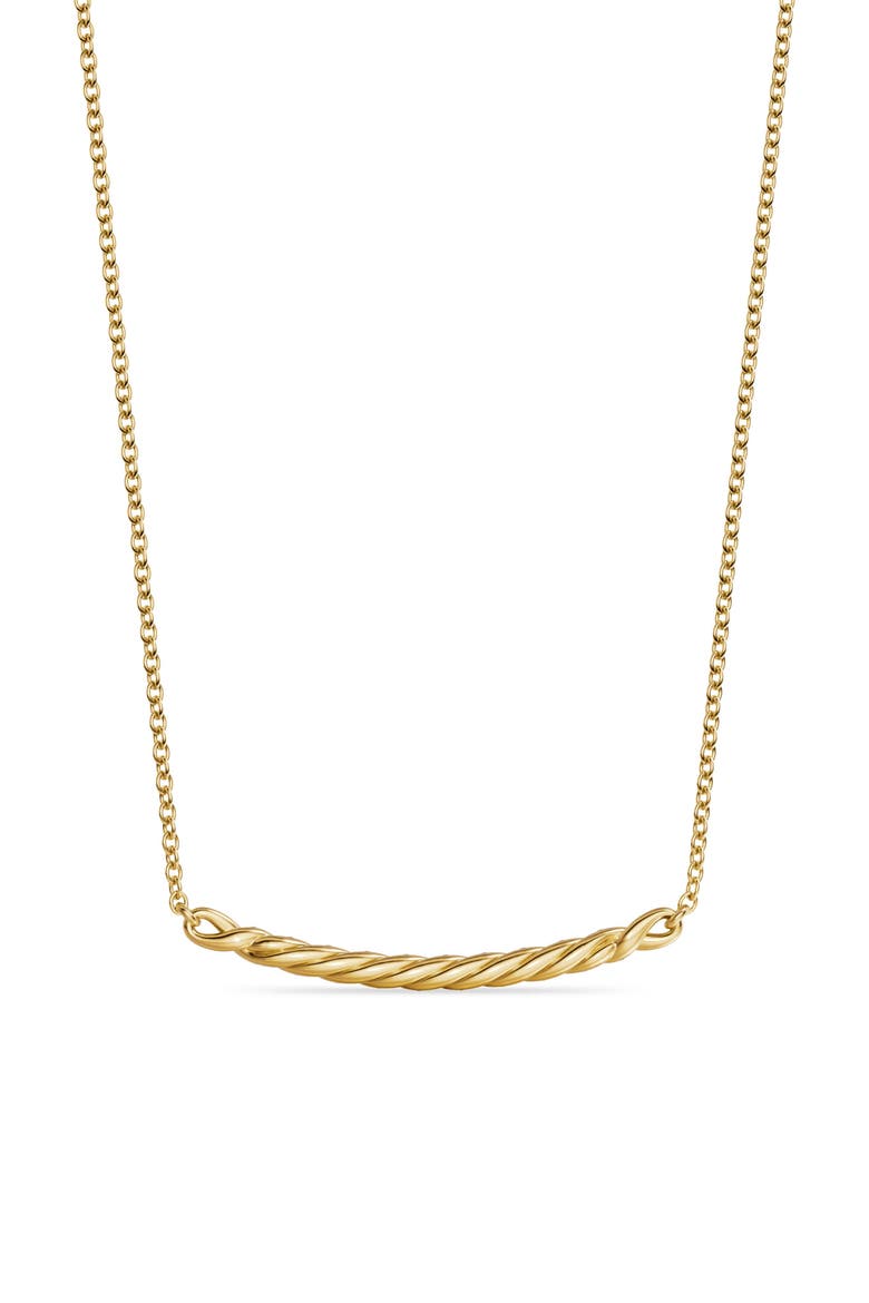 18k Gold Diamond Smile Necklace, Alternate, color, GOLD
