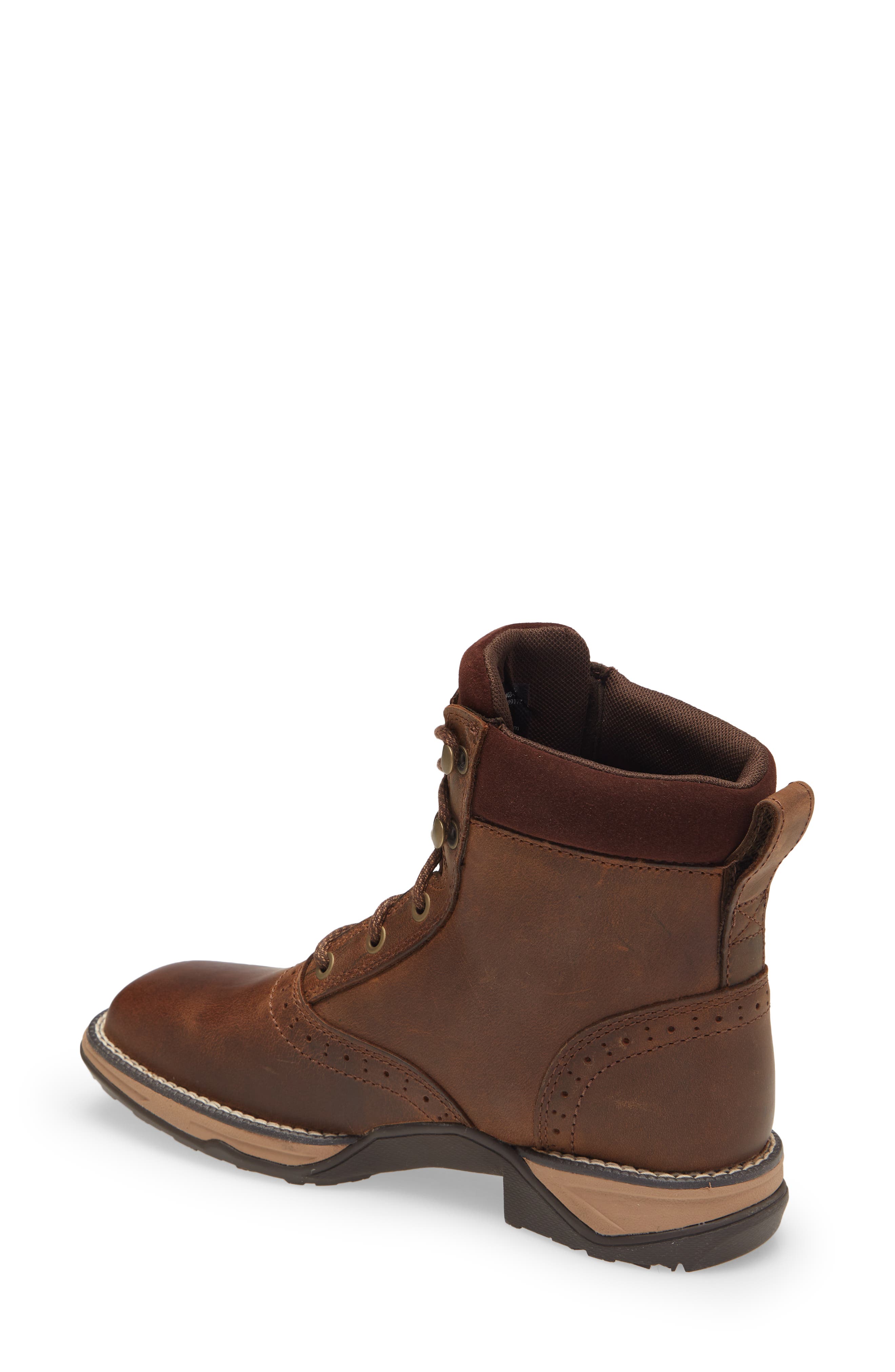Anthem Lace-Up Boot, Alternate, color, DISTRESSED BROWN