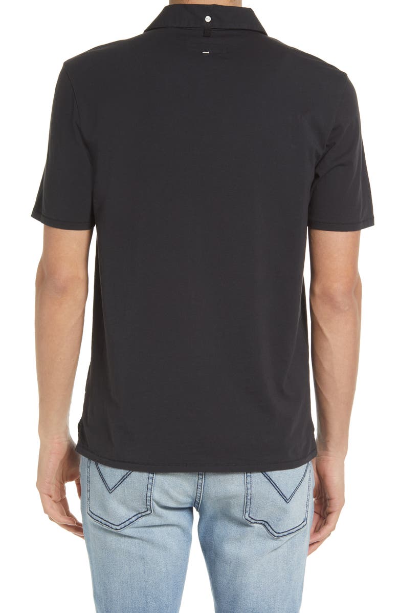 rag & bone Men's Principal Jersey Organic Cotton Polo, Alternate, color, 