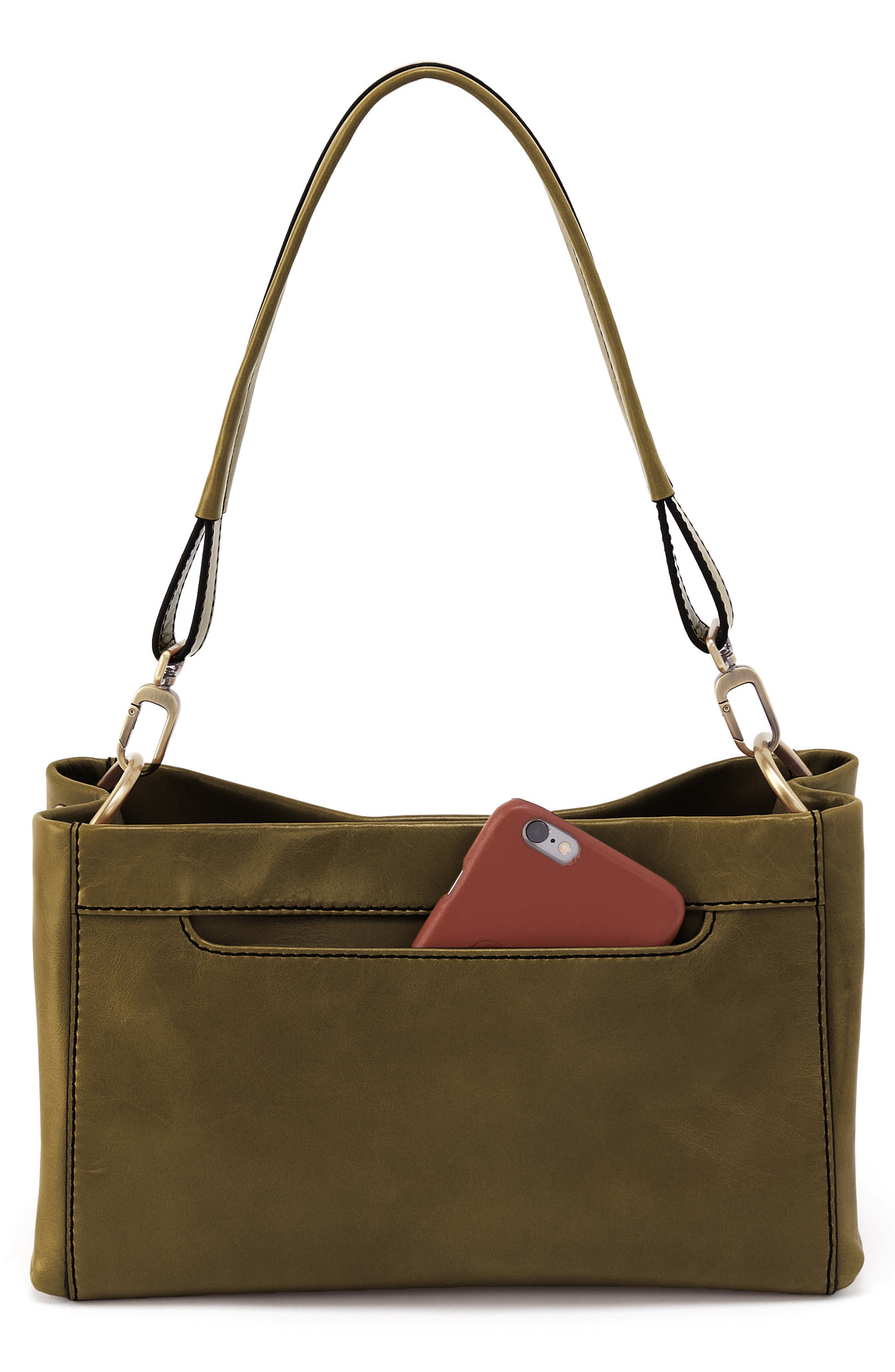 Seneca Leather Crossbody Bag, Alternate, color, OLIVE VEIL