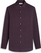 Bugatchi James OoohCotton® Herringbone Button-Up Shirt