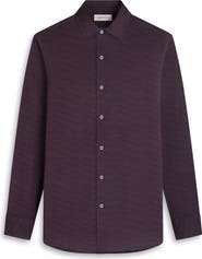 Bugatchi James OoohCotton® Herringbone Button-Up Shirt