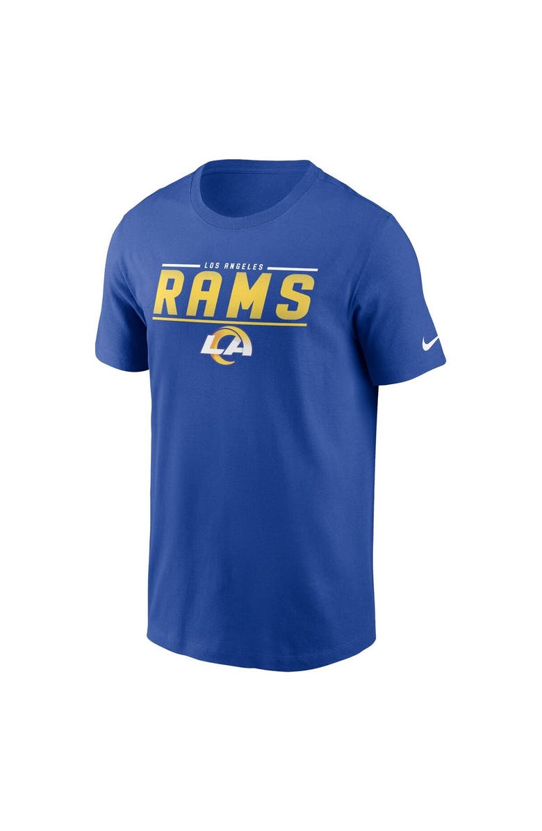 Nike Men's Nike Royal Los Angeles Rams Muscle T-Shirt, Alternate, color, 