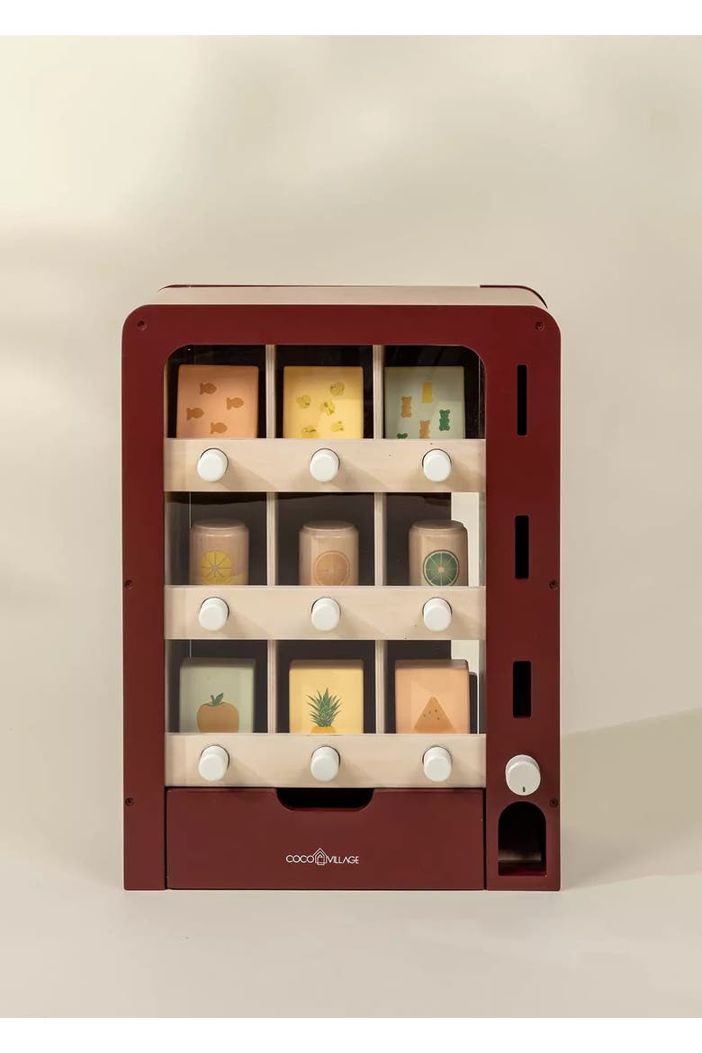 Wooden Play Vending Machine, Alternate, color, Multicolor