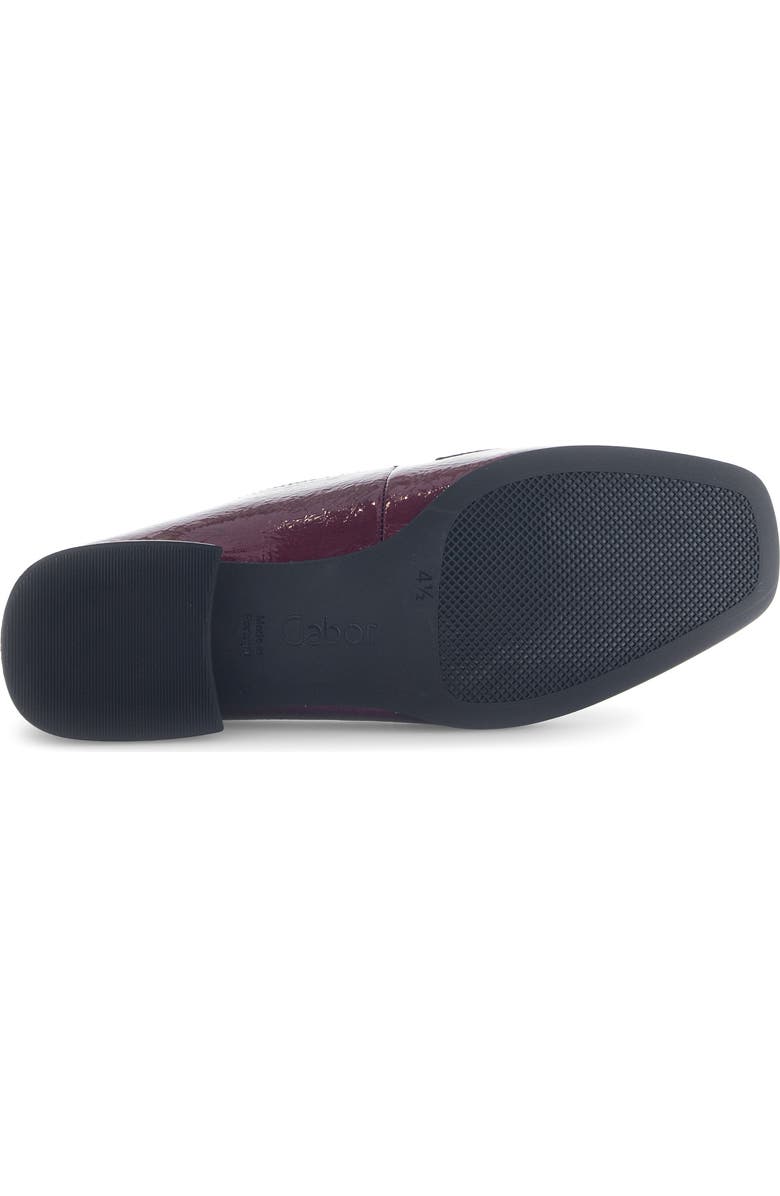 Gabor Buckle Loafer, Alternate, color, Bordo