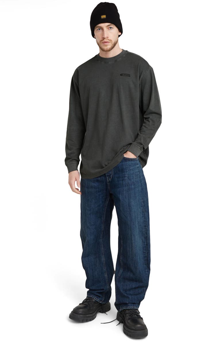G-STAR Relaxed Pigment Dye Long Sleeve T-Shirt, Alternate, color, 