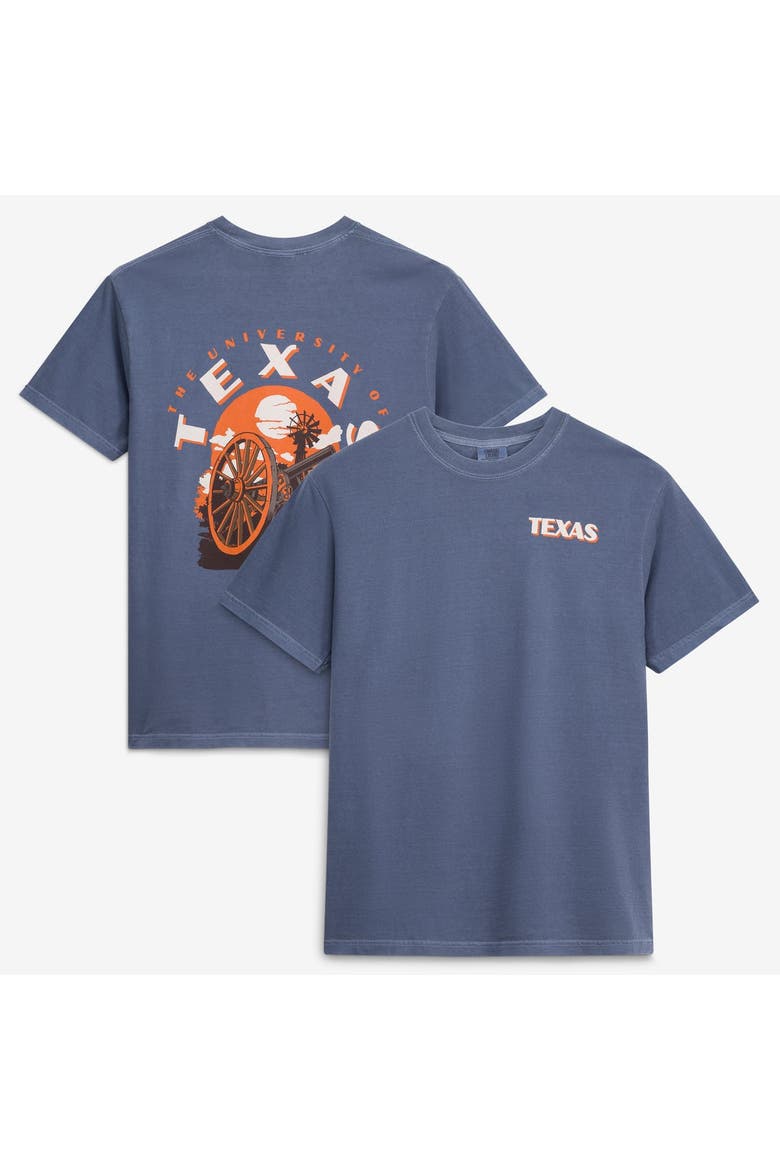 Men's  Navy Texas Longhorns Comfort Colors Team Statue T-Shirt, Main, color, Navy