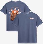 IMAGE ONE Men's Navy Texas Longhorns Comfort Colors Team Statue T-Shirt