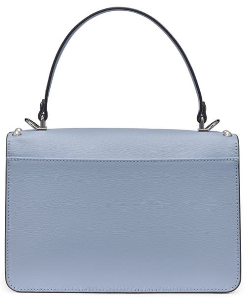Karl Lagerfeld Paris Simone Crossbody With Pearls In Blue