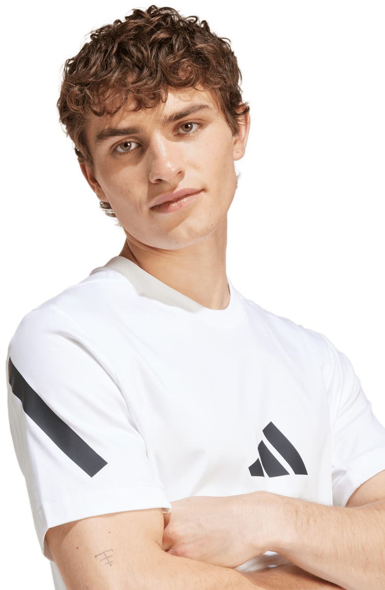 ADIDAS SPORTSWEAR Z.N.E. Performance Graphic T-Shirt, Alternate, color, White