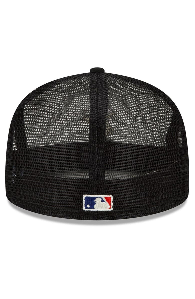 New Era x Fear of God Men's New Era x Fear of God  Black Mesh 59FIFTY Fitted Hat, Alternate, color, Black