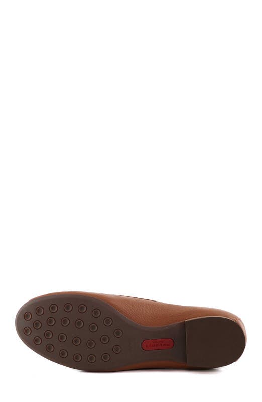 Marc Joseph New York Grand Street Leather Buckle Loafer, Alternate, color, Cognac Grainy