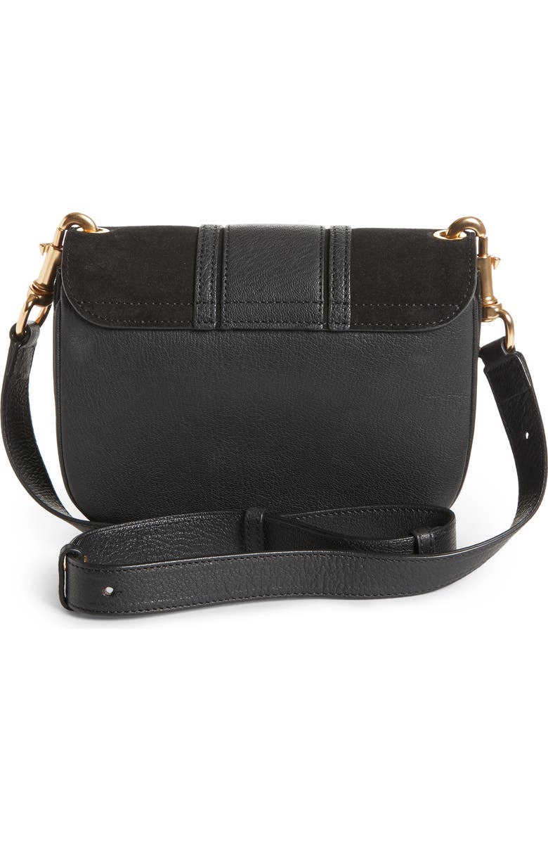 See by Chloé Hana Suede & Leather Shoulder Bag, Alternate, color,