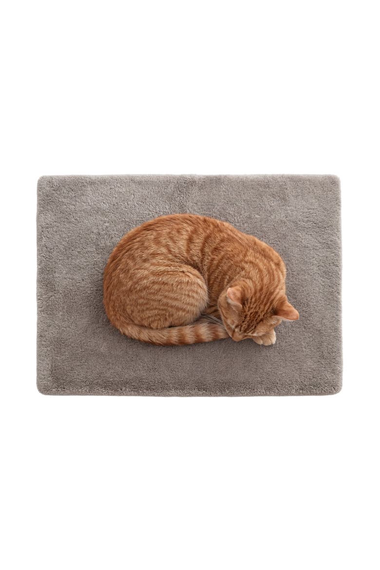 Essential PV Fleece Crate Pad, Main, color, Silver Mink