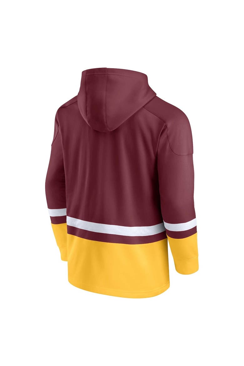 Men's Fanatics Branded Maroon Minnesota Golden Gophers First Battle Pullover Hoodie, Alternate, color, Maroon