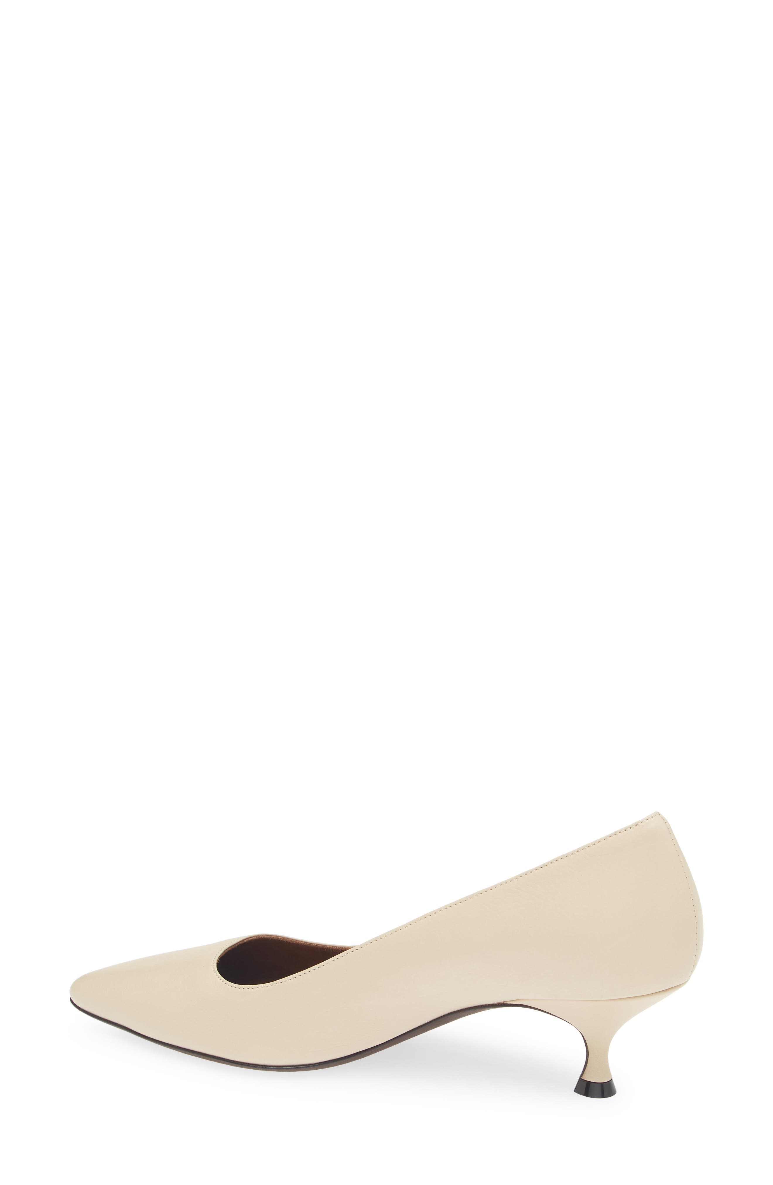 Pump du Jour Kitten Heel Pump, Alternate, color, SOFT CALF STONE