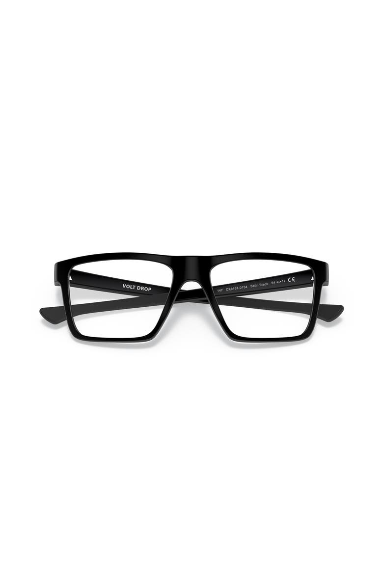 Oakley 54mm Square optical glasses, Alternate, color, Black