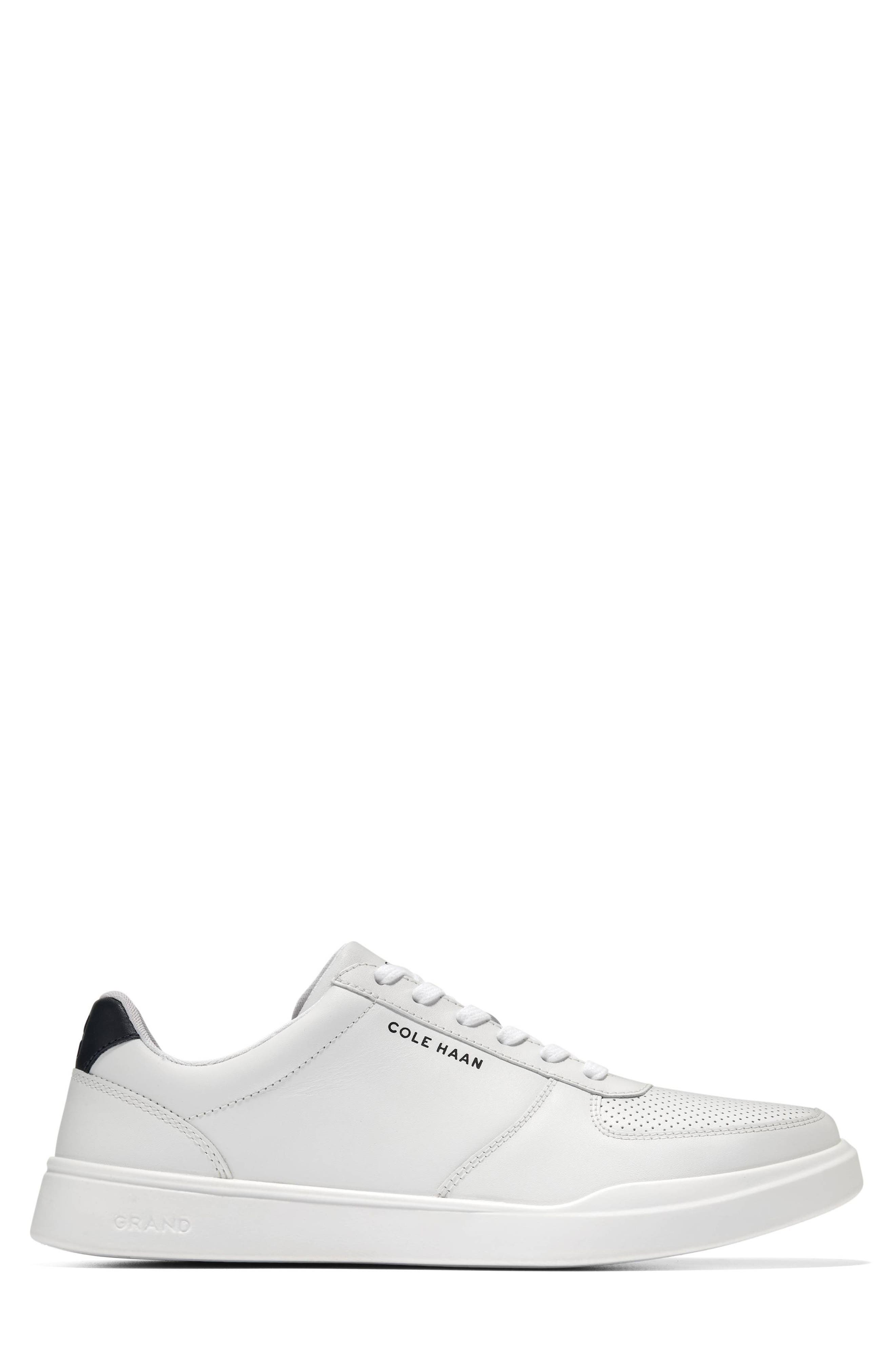 Grand+ Pureshot Court Sneaker, Alternate, color, WHITE WHITE