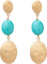 Marco Bicego Siviglia Turquoise Drop Earrings