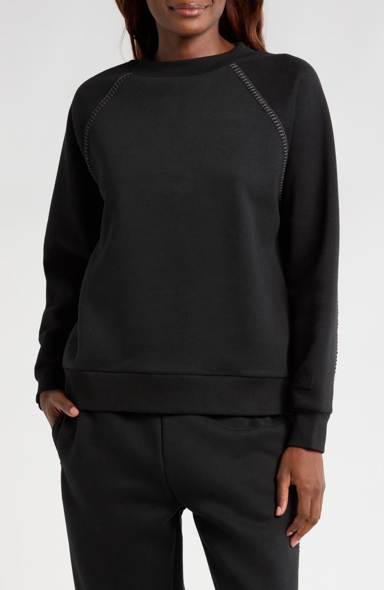 UGG<sup>®</sup> Classic Cotton Blend Sweatshirt, Main, color, Black