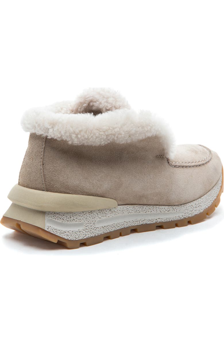275 Central Quinn Genuine Shearling Lined Sneaker Boot, Alternate, color, Sand