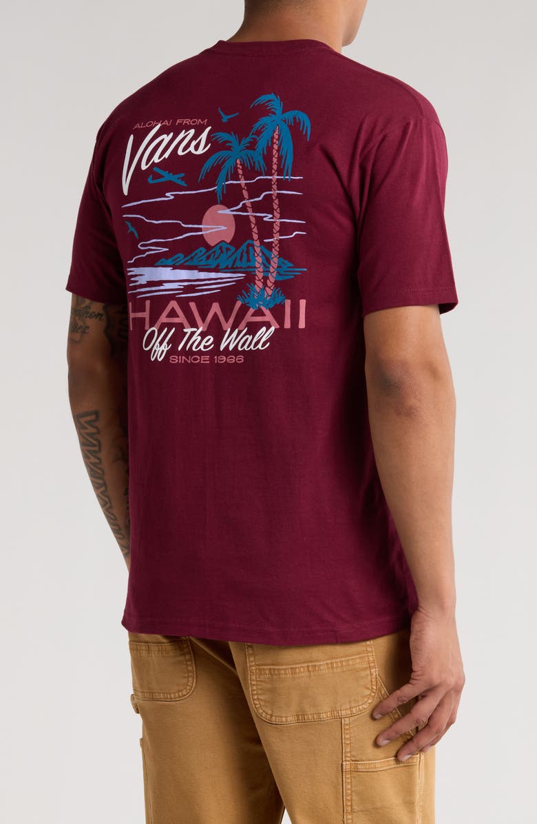 Vans Flying High Hawaii Graphic T-Shirt, Alternate, color,