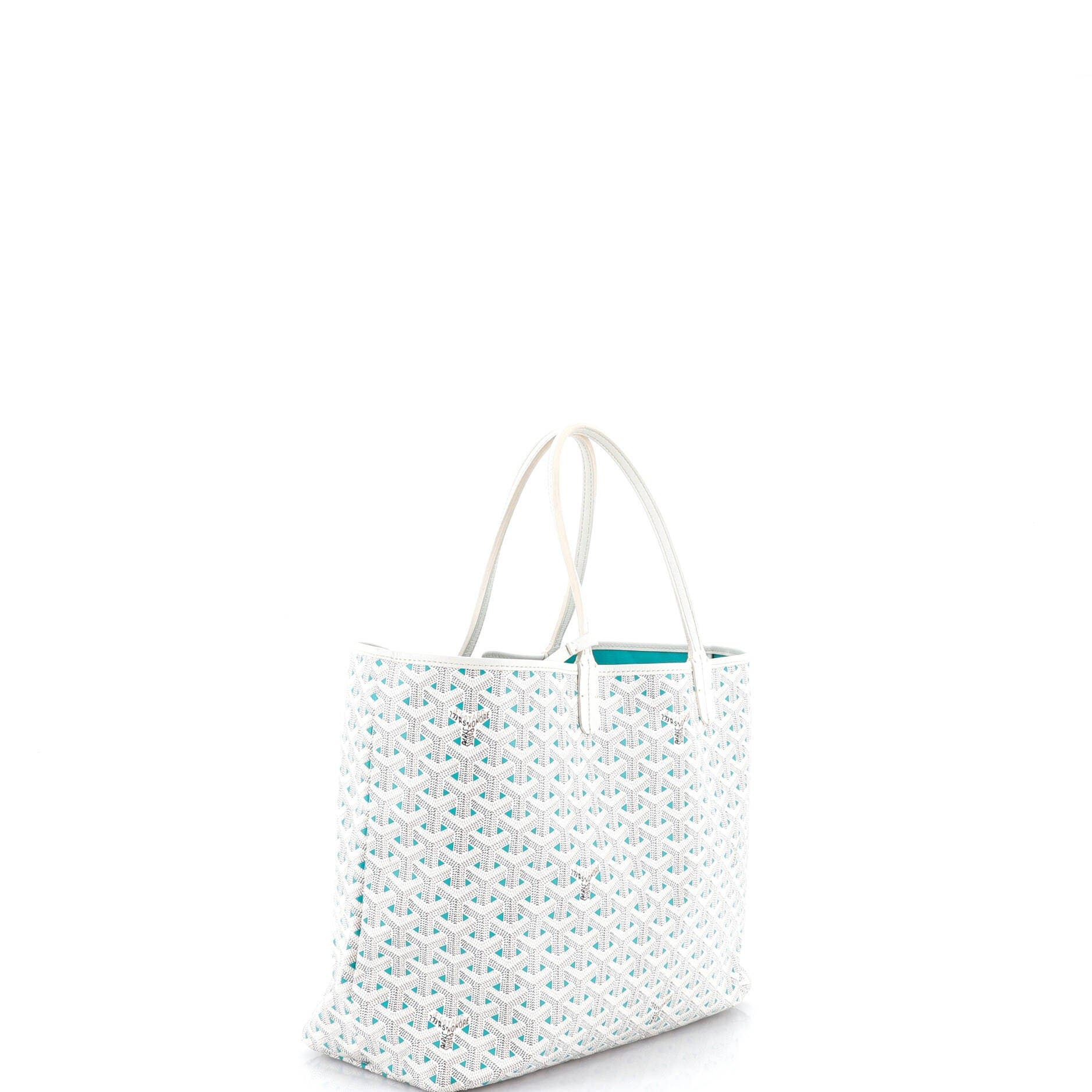 Pre-Owned Goyard Saint Louis Tote Claire Voie Coated Canvas PM, Alternate, color, Multicolor