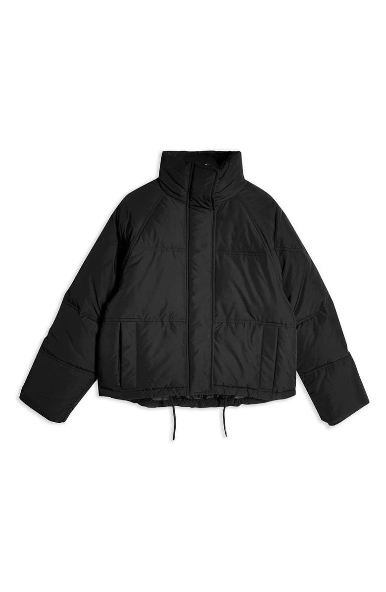 Topshop Sasha Puffer Jacket, Alternate, color, 