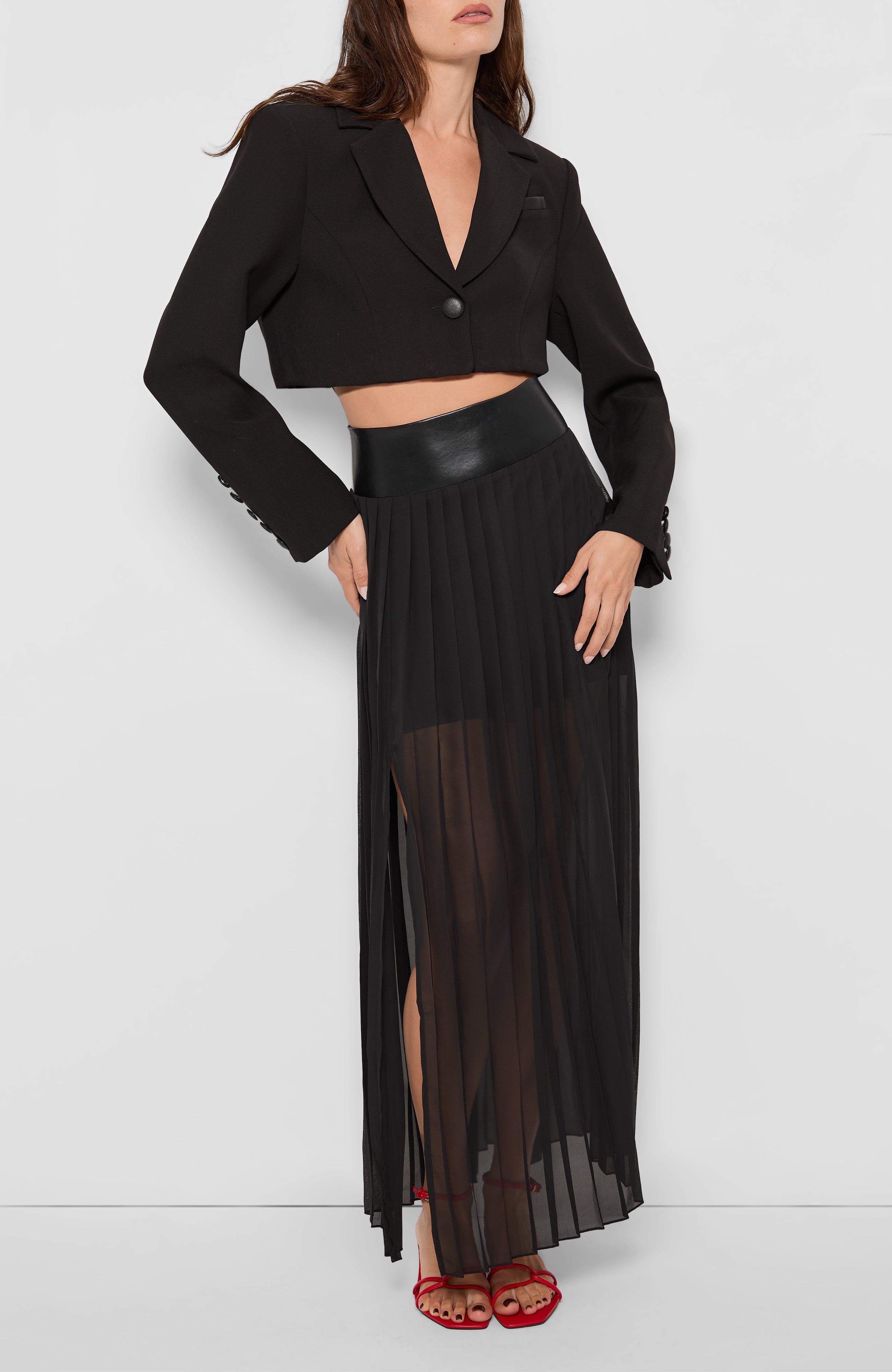 Felice Pleated Skirt - image 2