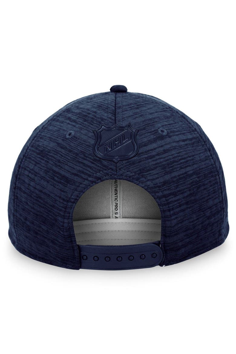 Men's Fanatics Branded Navy Nashville Predators Authentic Pro Road Snapback Hat, Alternate, color, Navy
