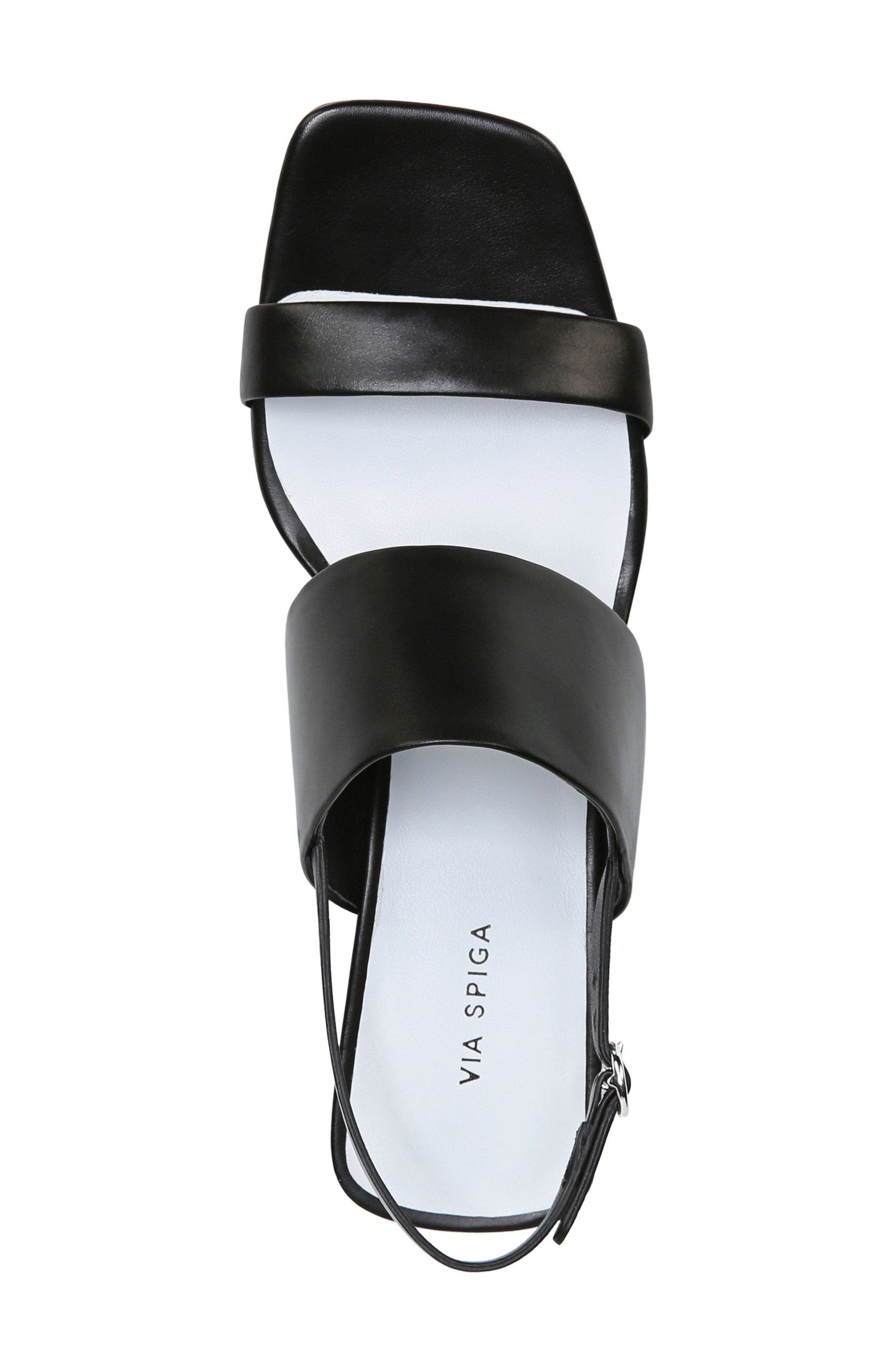 Via Spiga Forte Block Heel Sandal, Alternate, color, 