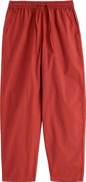 Seasalt Cornwall Sholl Drawstring Tapered Organic Cotton Twill Pants